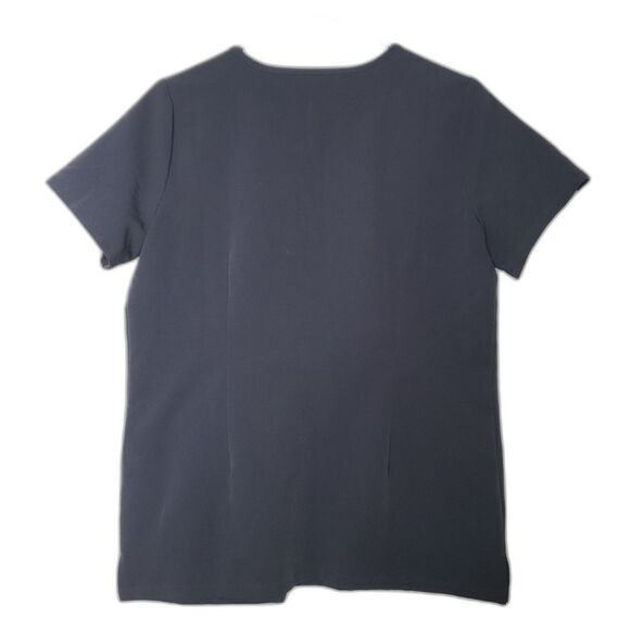 FIGS Technical Collection Scrub Top Womens Small V Neck Pockets Medical Nursing - Picture 2 of 6